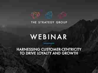 Customer Centricity Webinar