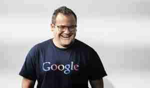 Ruslan Kogan in an amazon t-shirt