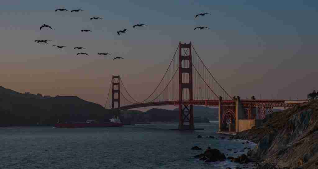 San Francisco golden gate bridge