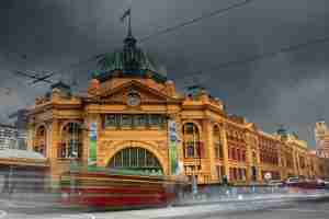 Melbourne long exposure photo