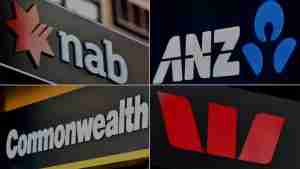NAB, ANZ, Commbank and Westpac signs