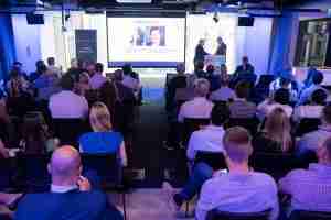 Digital transformation Event Audience Picture From Back towards the front