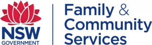 NSW Government Family and Community Services Logo