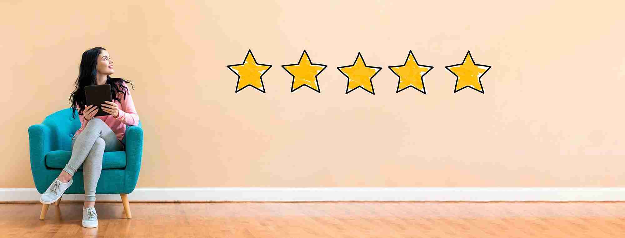 Customer Centric strategy leading to a 5 star rating