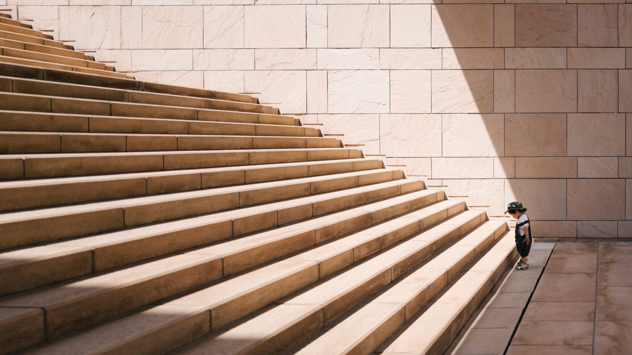 Staircase representing Business Strategy